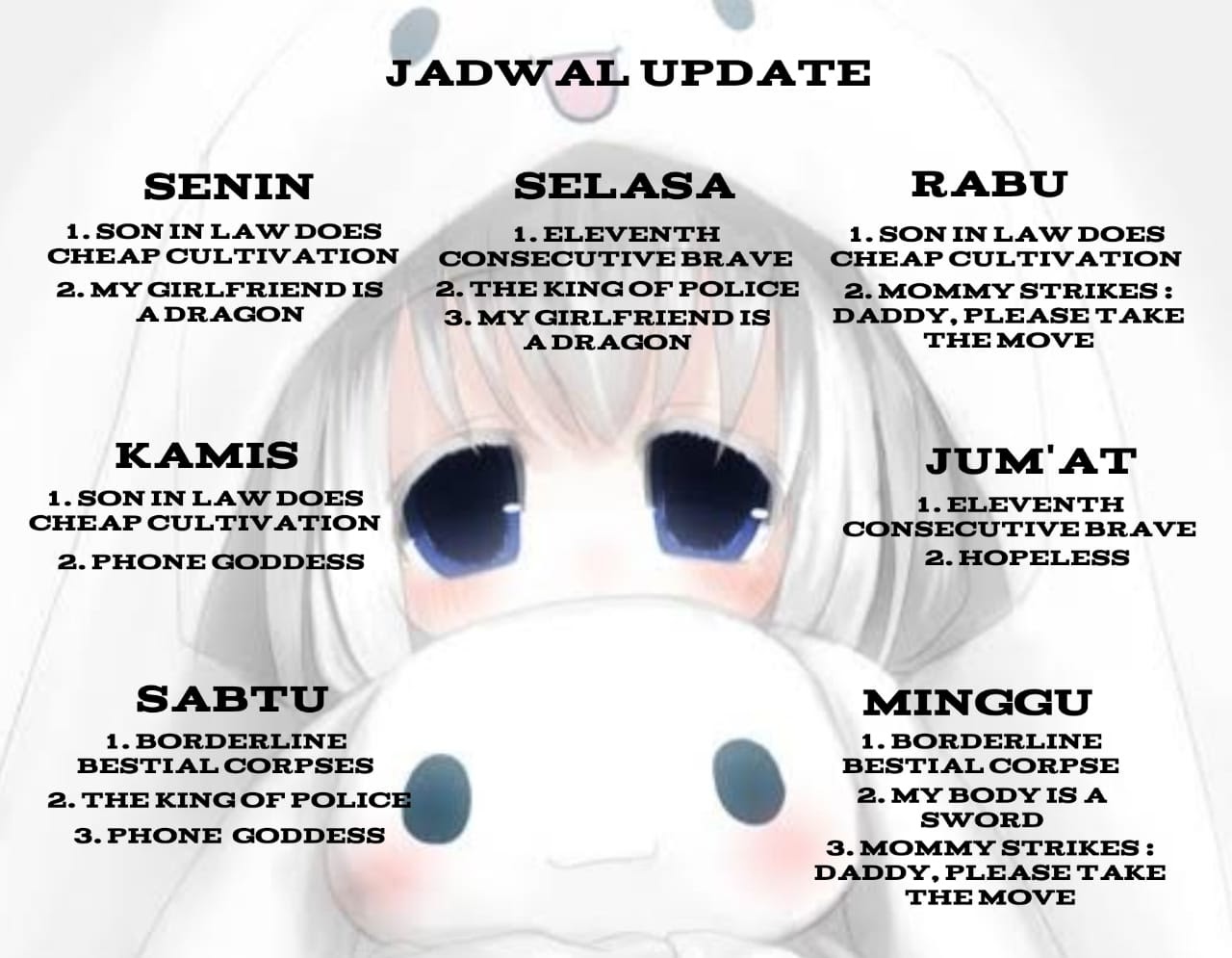 Borderline Bestial Corpse Chapter 64 Bahasa Indonesia